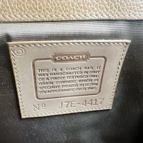 COACH VINTAGE MADISON BILTMORE TOP HANDLE BAG ITALY 4417